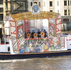 Shakespeare's birthday barge