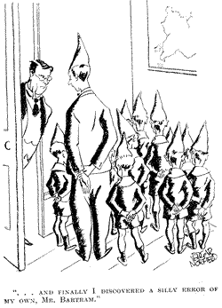 Don't be a dunce: save time online! (1930s Punch cartoon) Don't be a dunce!